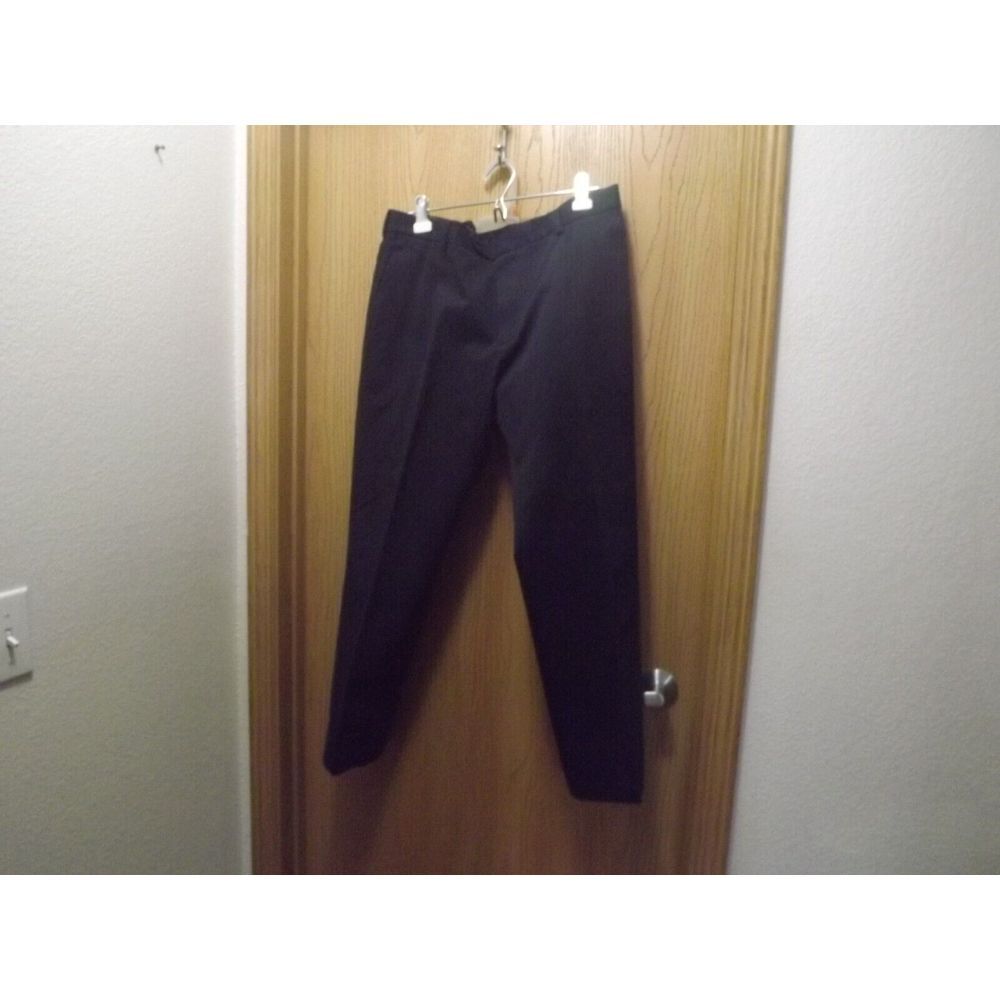 Brooks Brothers Advantage Chino Stretch Pants Mens 35x29 Navy Milano Fit Casual